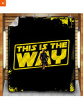 Fandomaniax - This is the Way Quilt Blanket