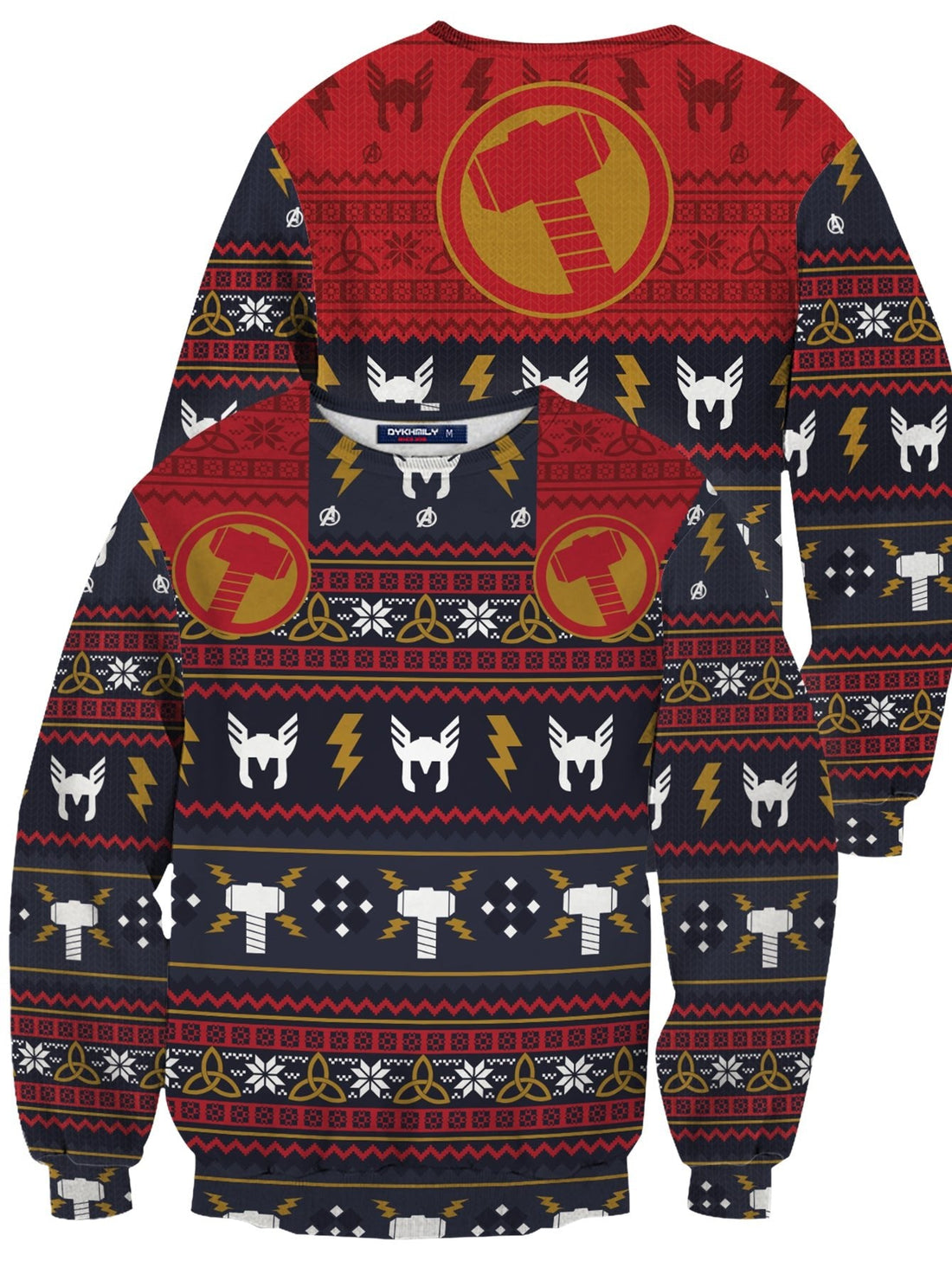 Fandomaniax - Thunder God Unisex Wool Sweater