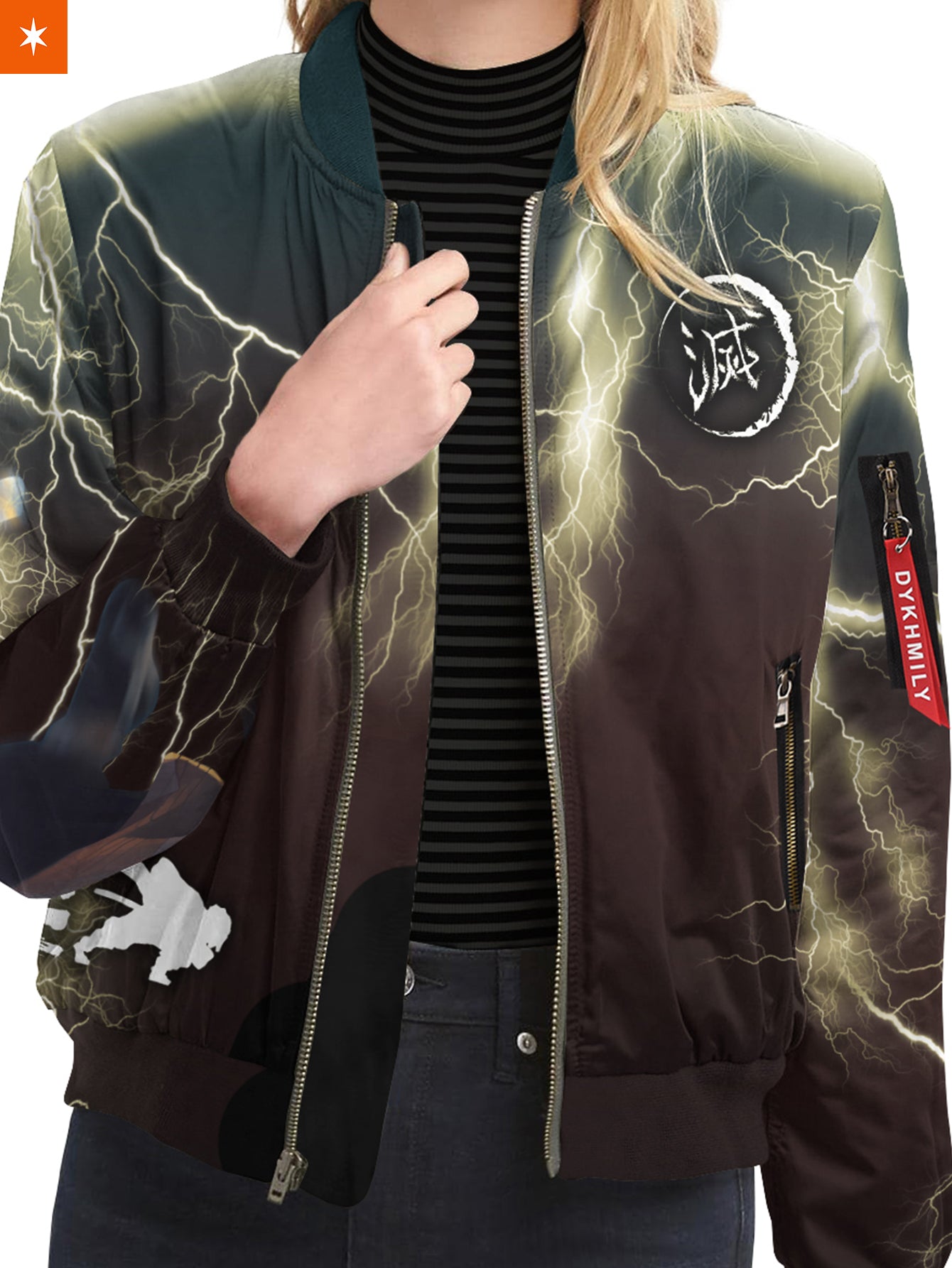 Fandomaniax - Thunderclap Flash Style Bomber Jacket