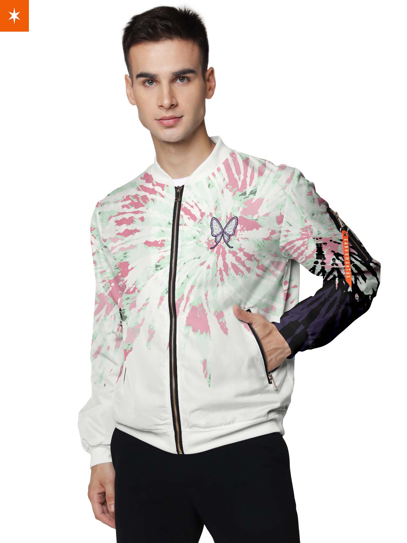 Fandomaniax - Tie Dye Shinobu Bomber Jacket