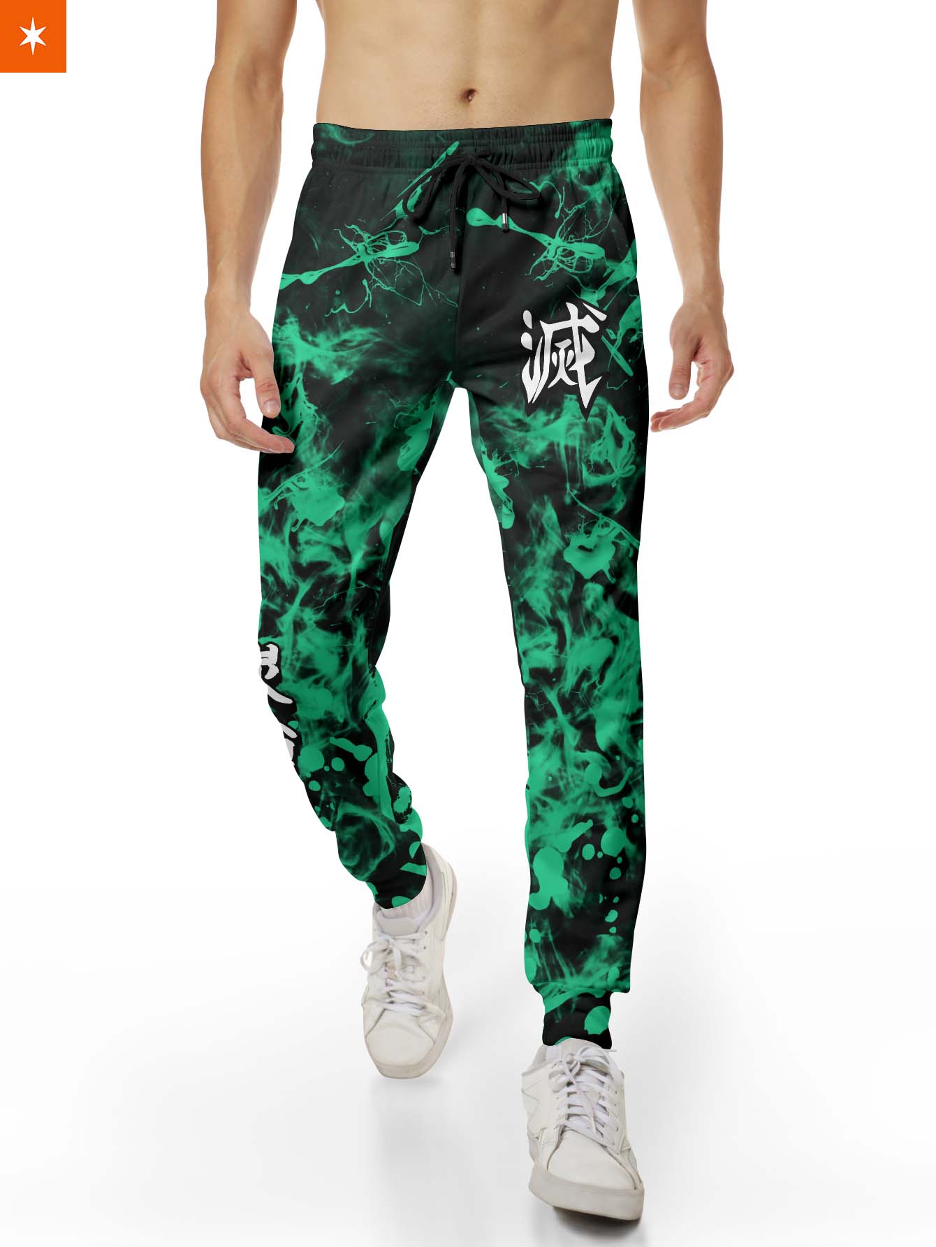 Fandomaniax - Tie Dye Tanjiro Jogger Pants