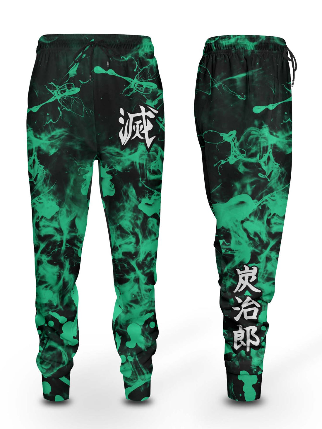 Fandomaniax - Tie Dye Tanjiro Jogger Pants