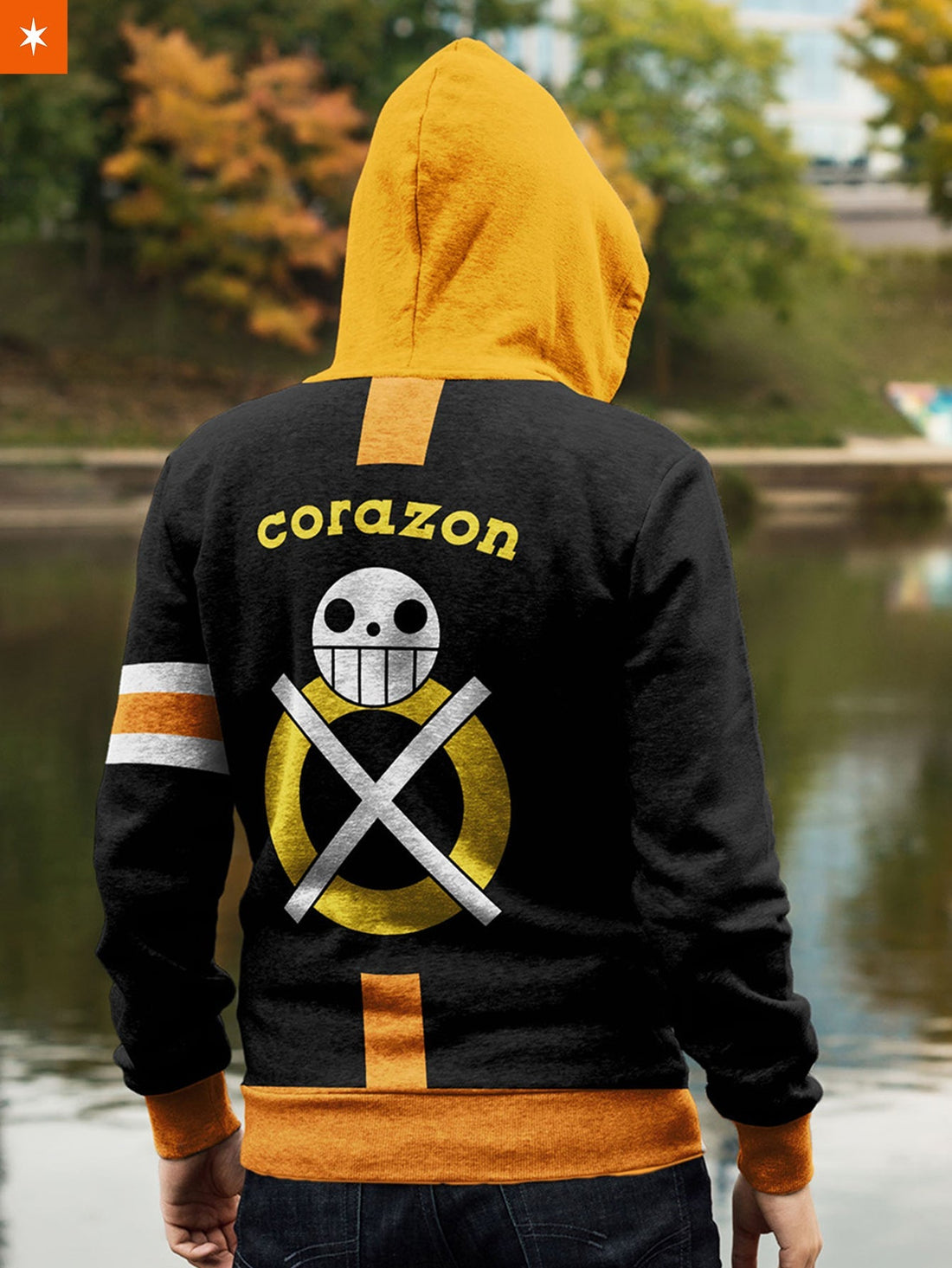 Fandomaniax - TL Dressrosa Cosplay Unisex Zipped Hoodie