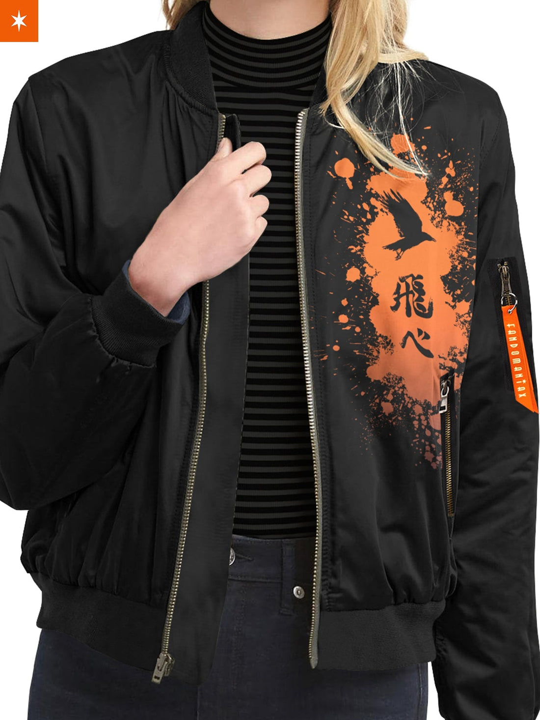 Fandomaniax - Tobio Spirit Bomber Jacket