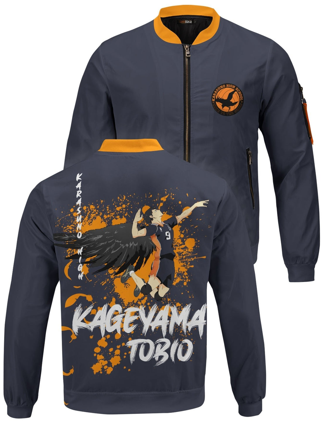 Fandomaniax - Tobio Wings Bomber Jacket