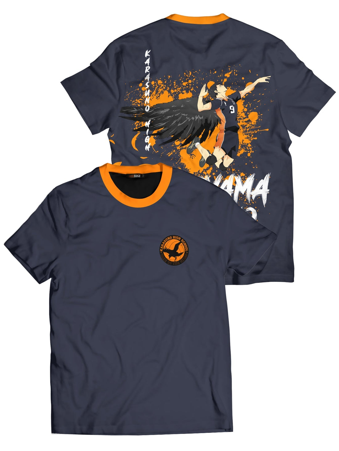 Fandomaniax - Tobio Wings Unisex T-Shirt