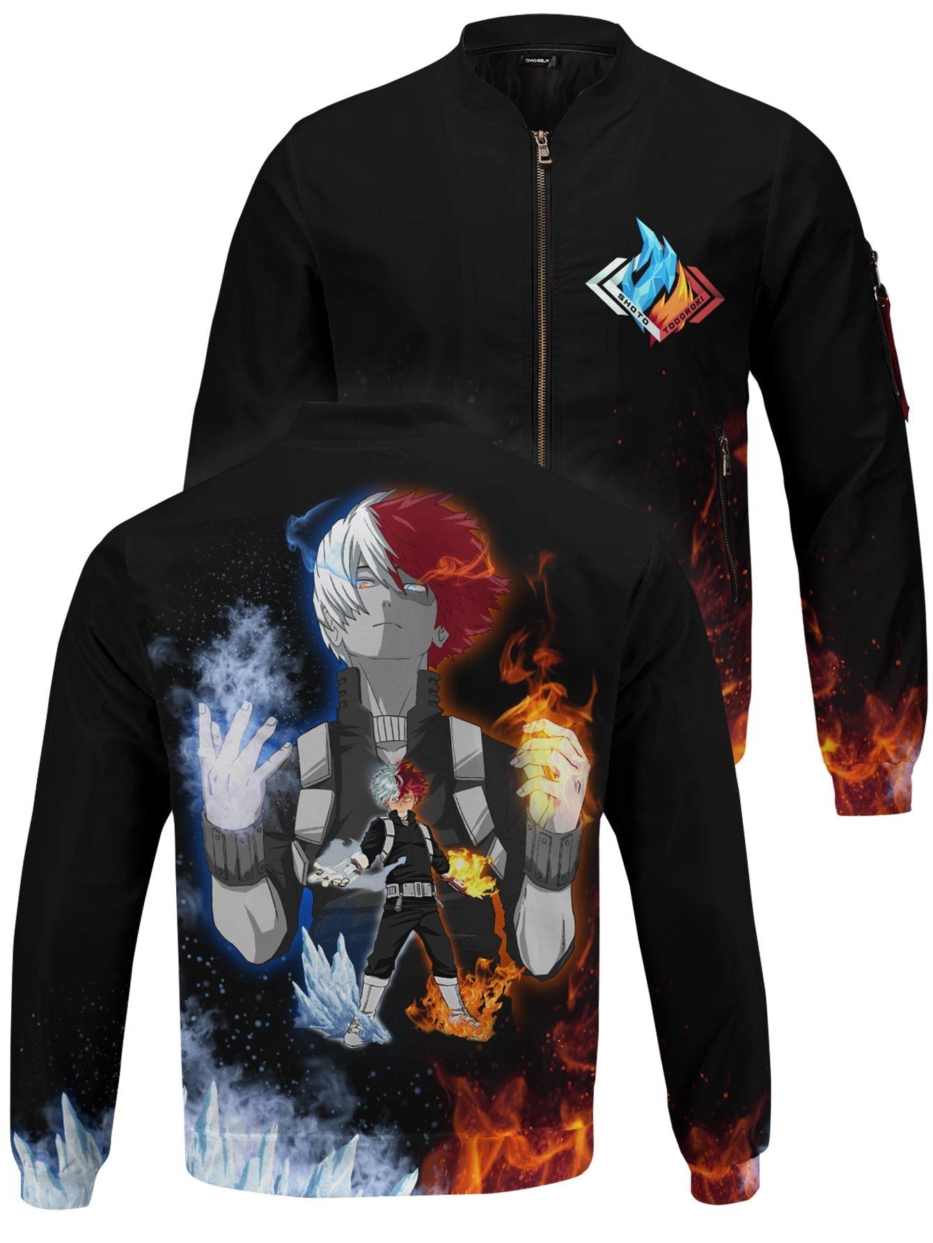 Fandomaniax - Todoroki Spirit Bomber Jacket