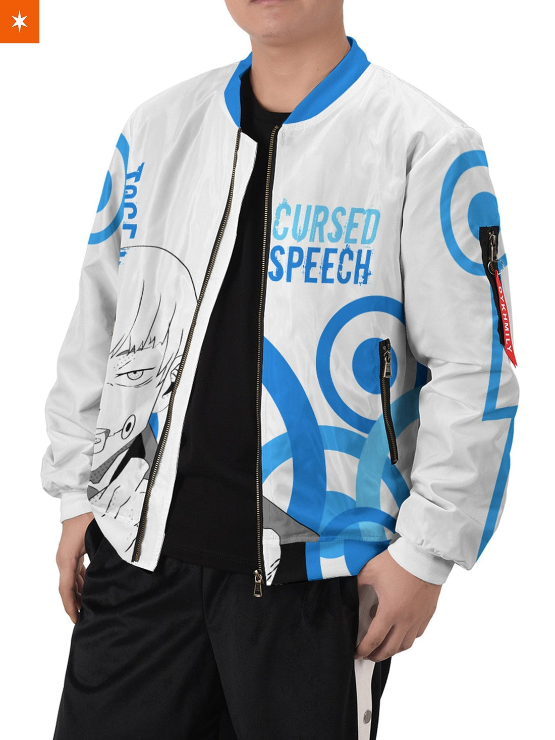 Fandomaniax - Toge Cursed Speech Bomber Jacket