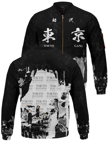 Fandomaniax - Tokyo Revengers Manji Gang V2 Bomber Jacket