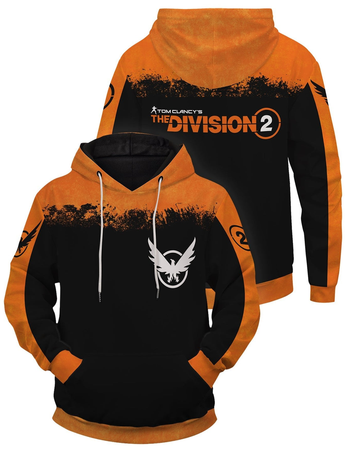 Fandomaniax - Tom Clancy's The Division 2 Unisex Pullover Hoodie