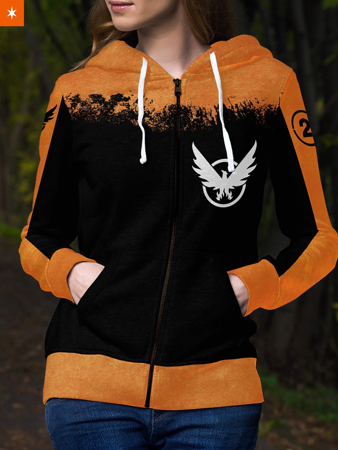 Fandomaniax - Tom Clancy's The Division 2 Unisex Zipped Hoodie