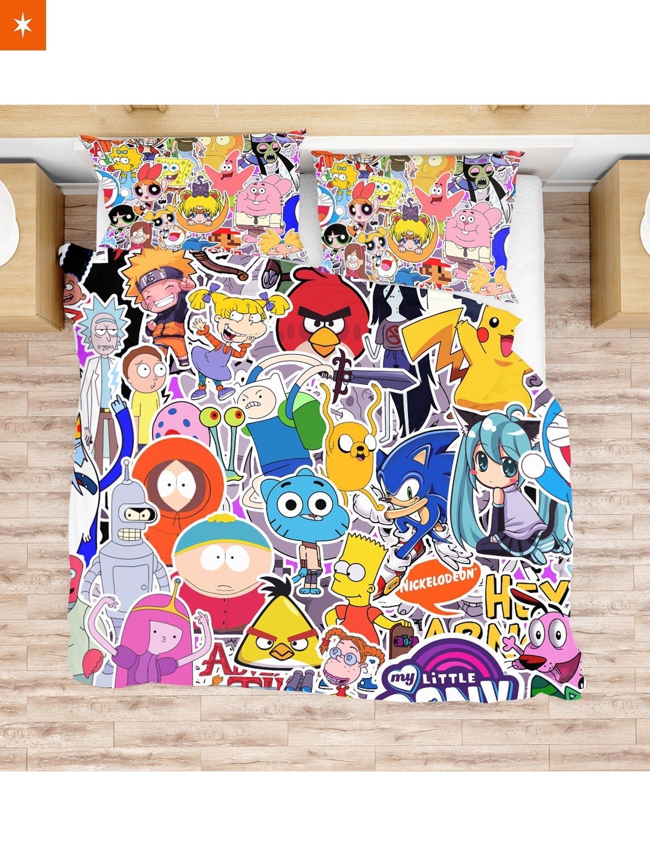 Fandomaniax - Toons! Bedding Set