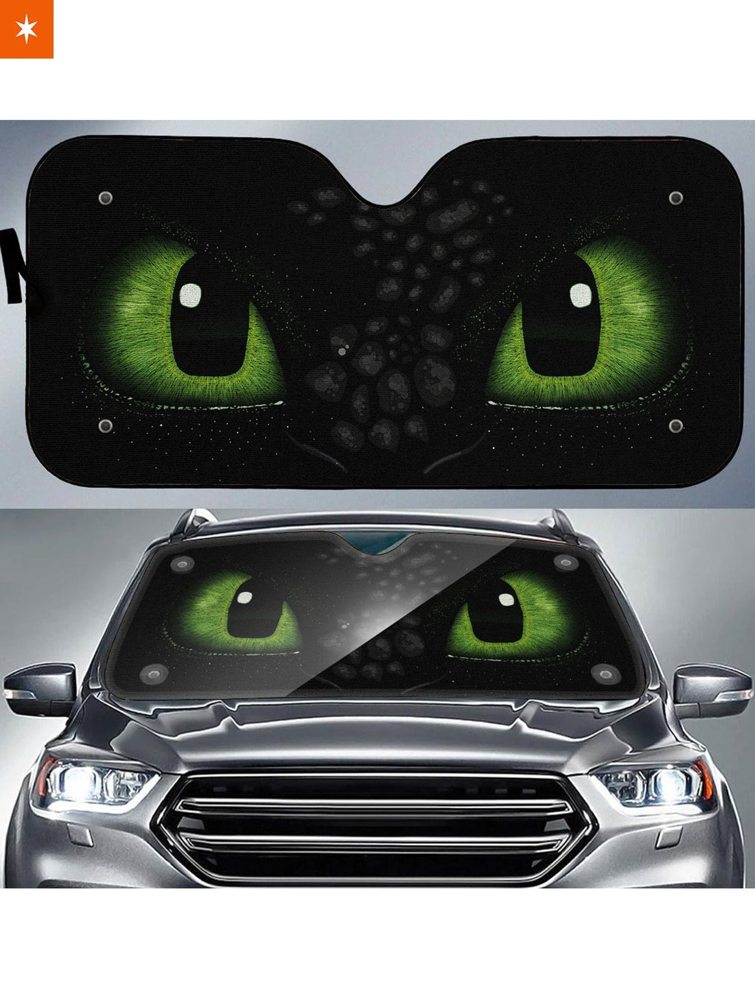 Fandomaniax - Toothless Eyes Auto Sun Shade