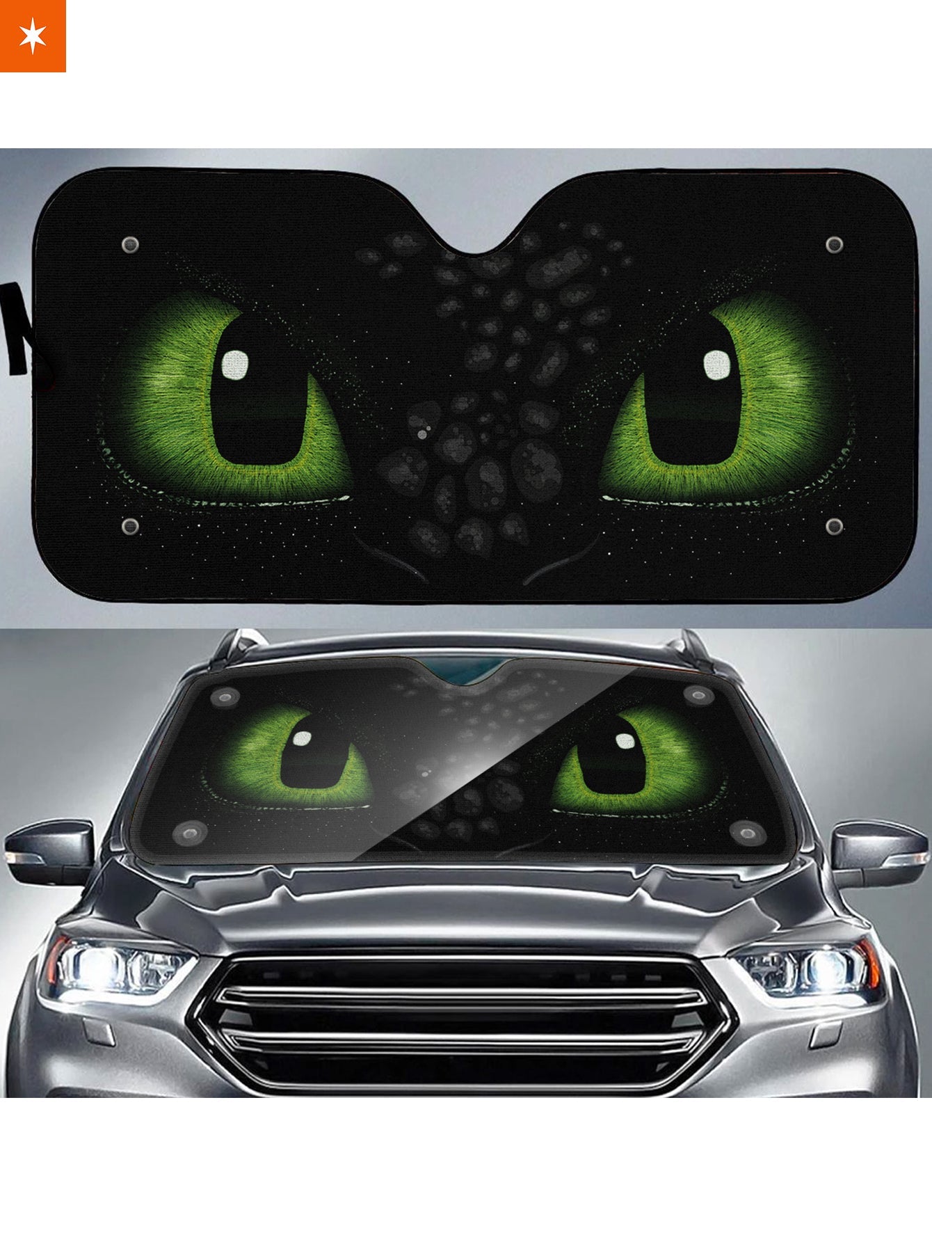 Fandomaniax - Toothless Eyes Auto Sun Shade