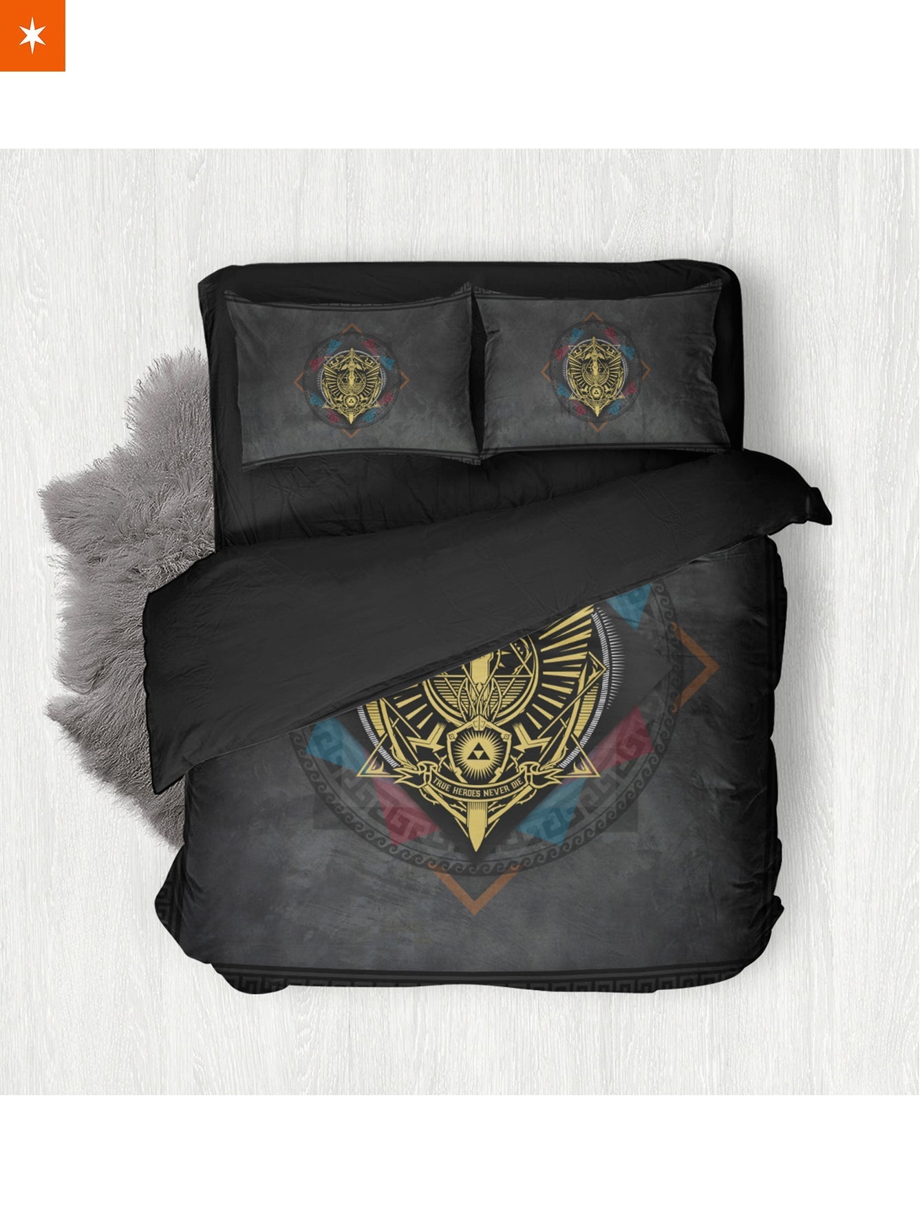 Fandomaniax - True Heroes Never Die Bedding Set