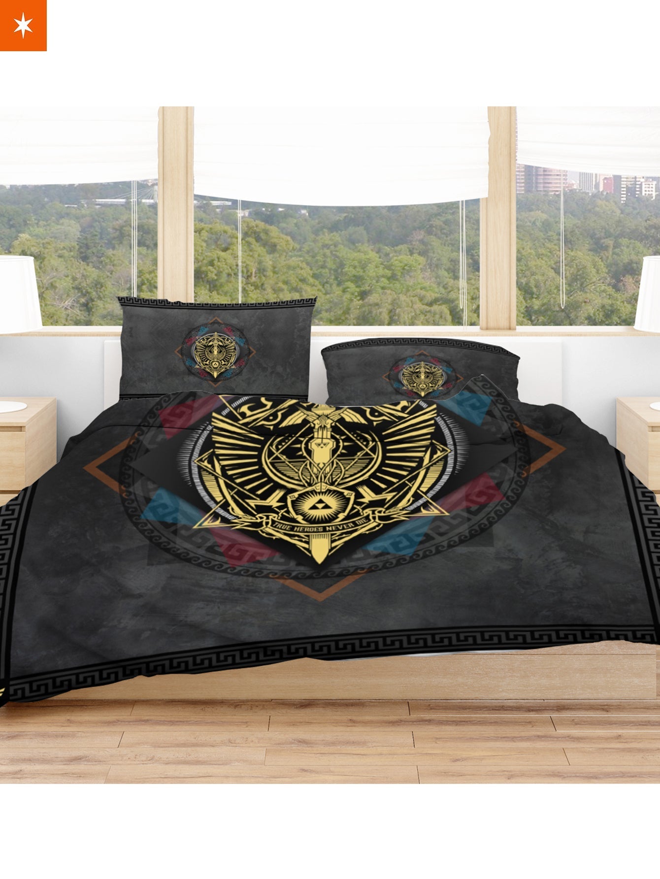 Fandomaniax - True Heroes Never Die Bedding Set