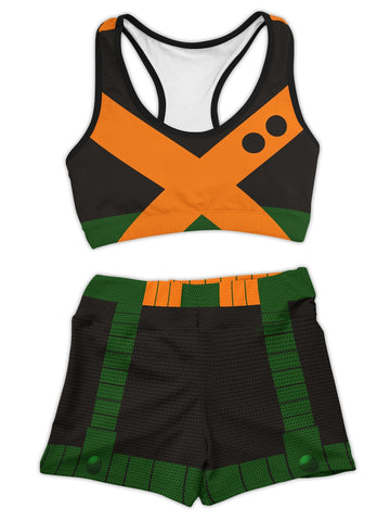 Fandomaniax - UA High Katsuki Active Wear Set