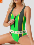 Fandomaniax - UA High Tsuyu One Piece Swimsuit