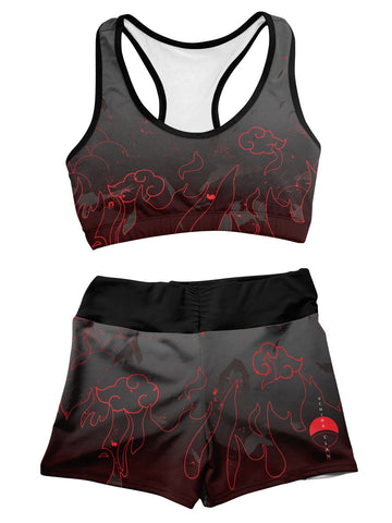 Fandomaniax - Uchiha Emblem Active Wear Set