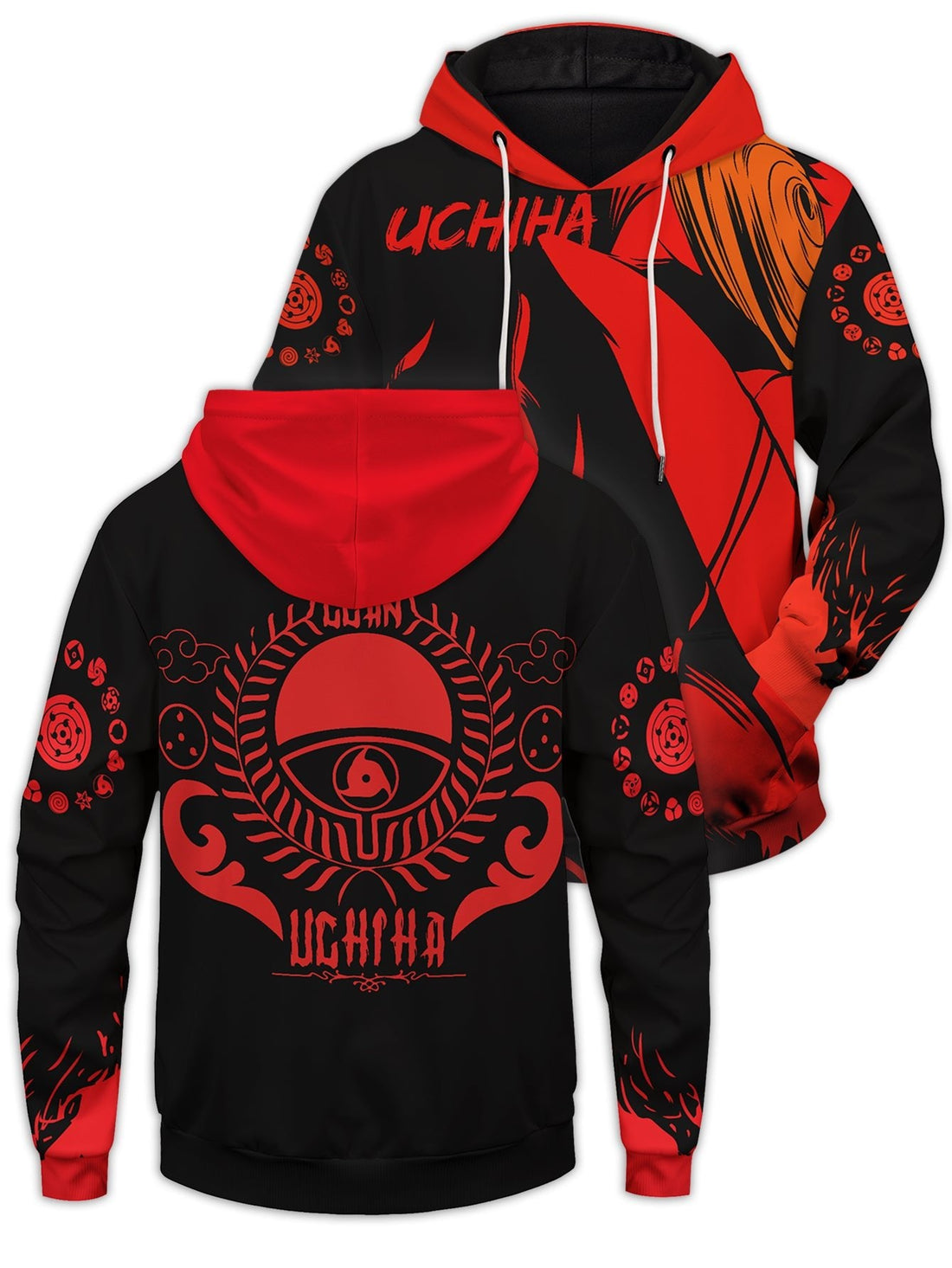 Fandomaniax - Uchiha Ichizoku Unisex Pullover Hoodie