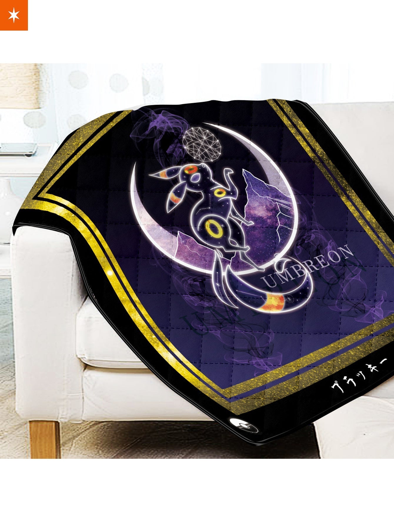 Fandomaniax - Umbreon Spirit Quilt Blanket