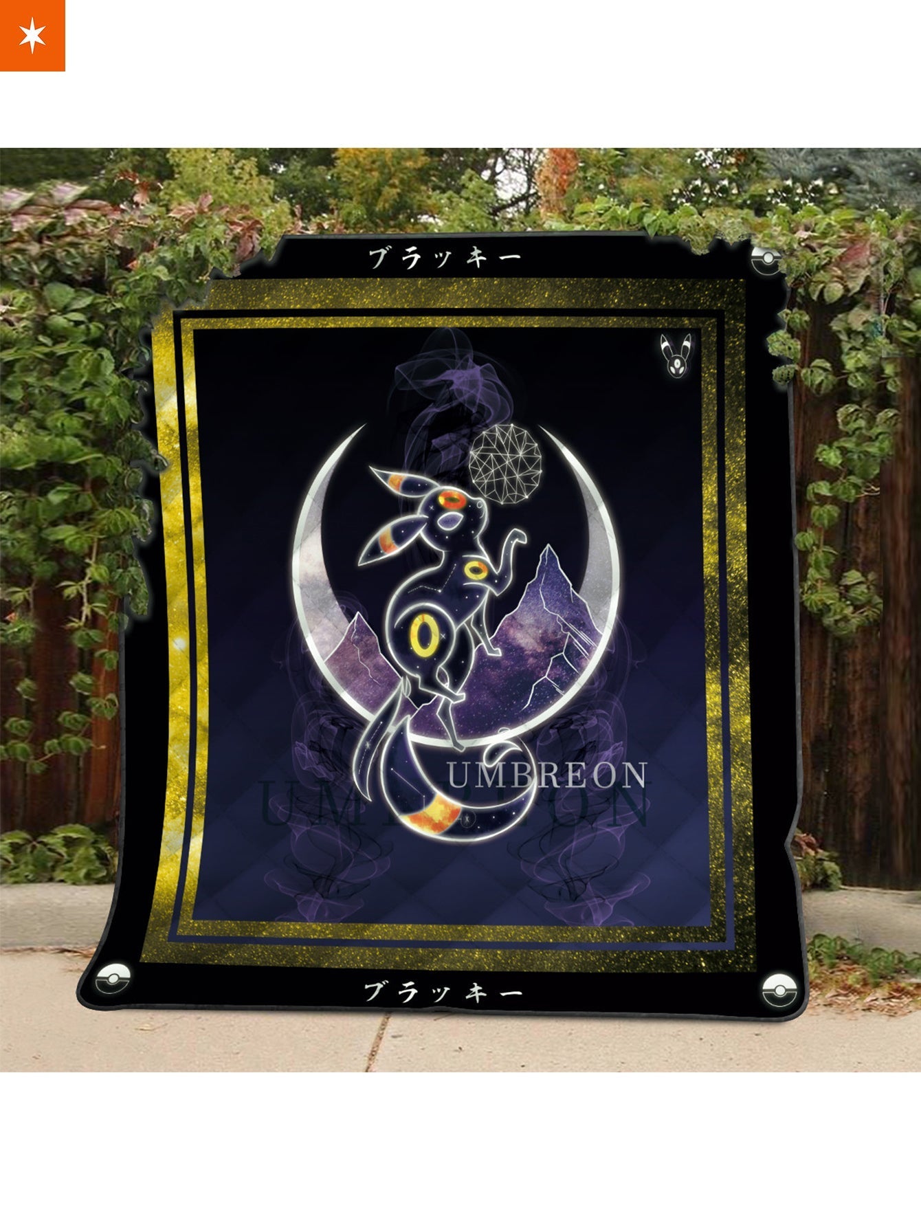 Fandomaniax - Umbreon Spirit Quilt Blanket