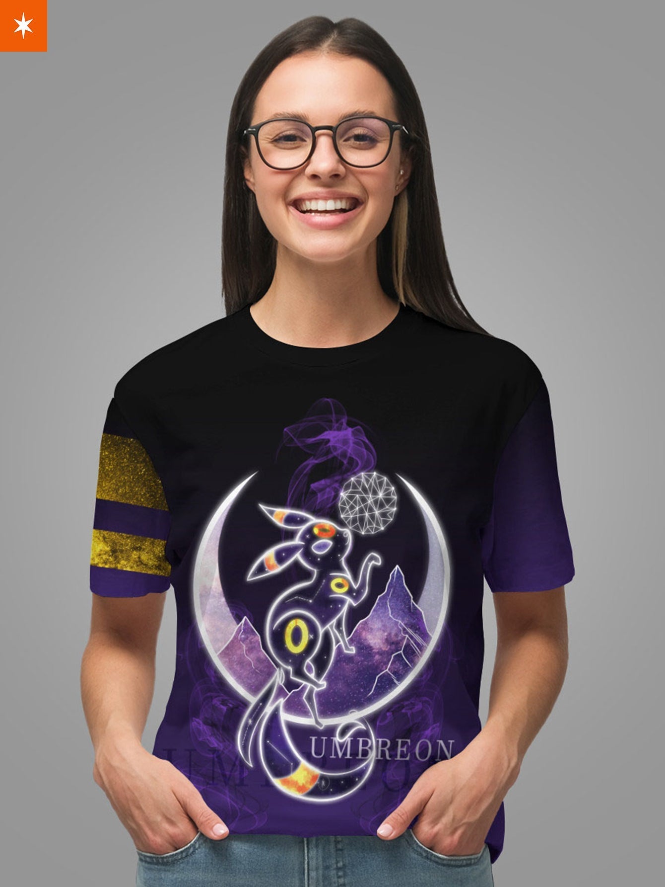 Fandomaniax - Umbreon Spirit Unisex T-Shirt