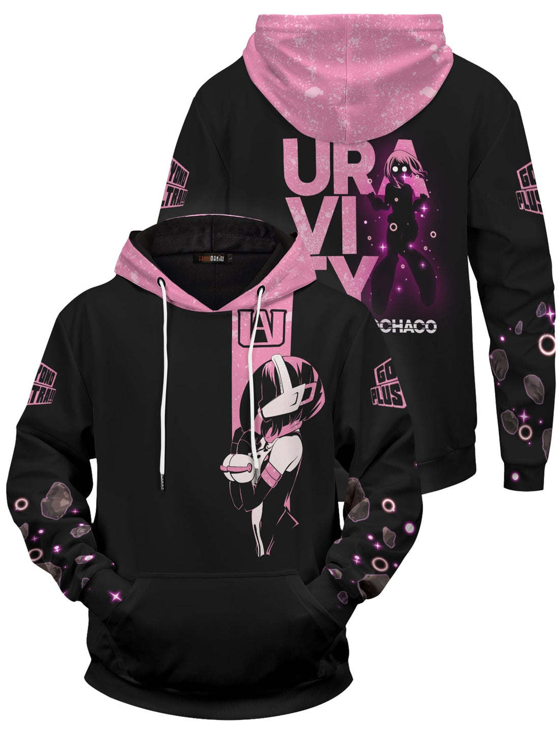 Fandomaniax - Uraraka Ochaco Unisex Pullover Hoodie