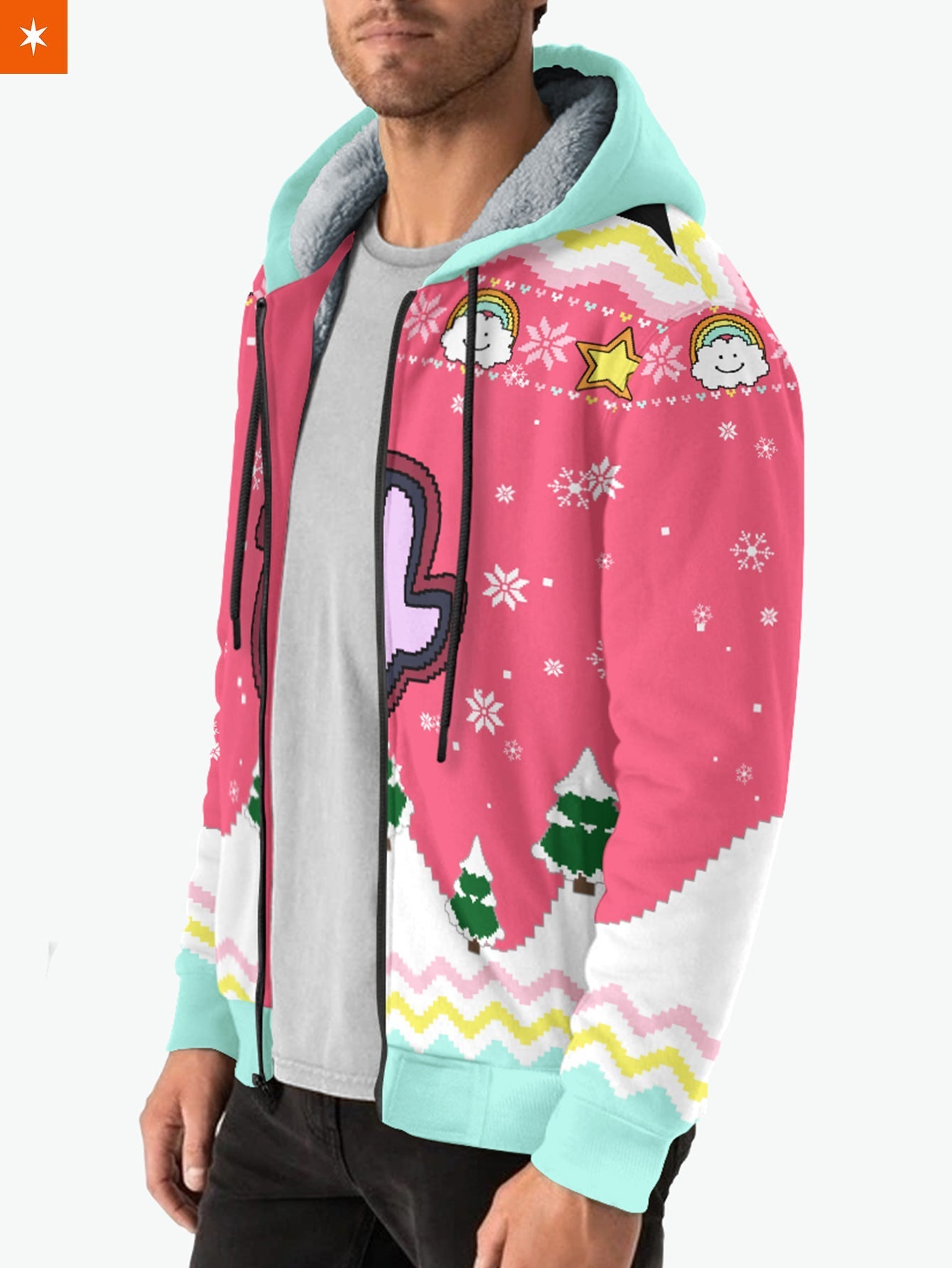 Fandomaniax - Diva Xmas Velvet Hoodie