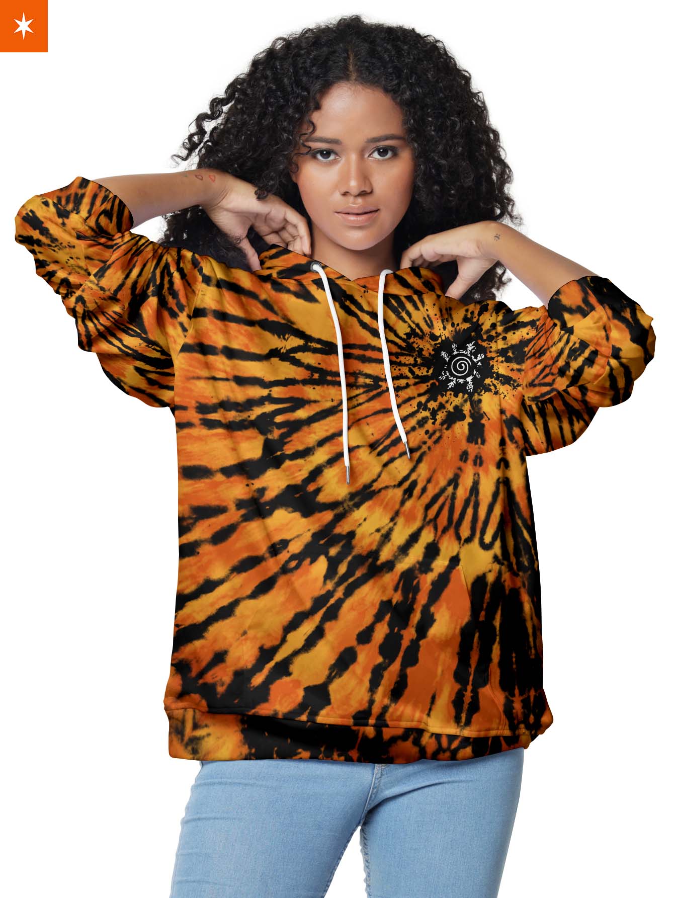 Fandomaniax - Uzumaki Tie Dye Unisex Pullover Hoodie