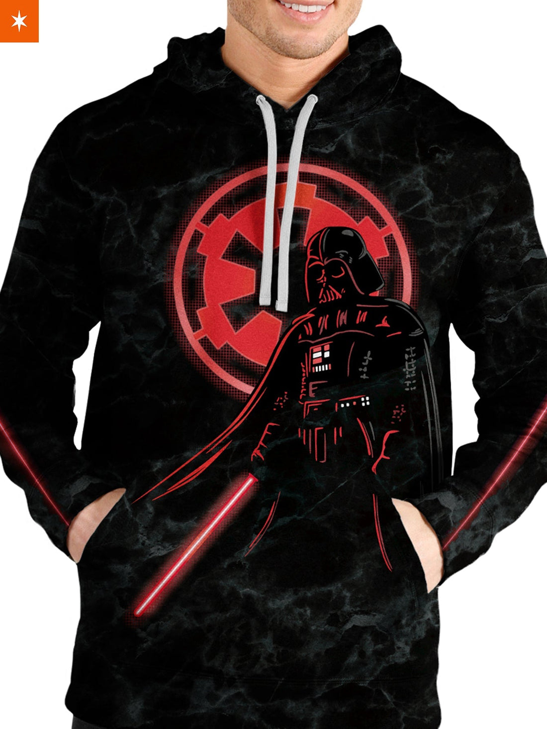 Fandomaniax - Vader Unisex Pullover Hoodie