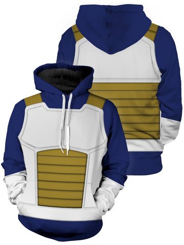 Fandomaniax - Vegeta Unisex Pullover Hoodie