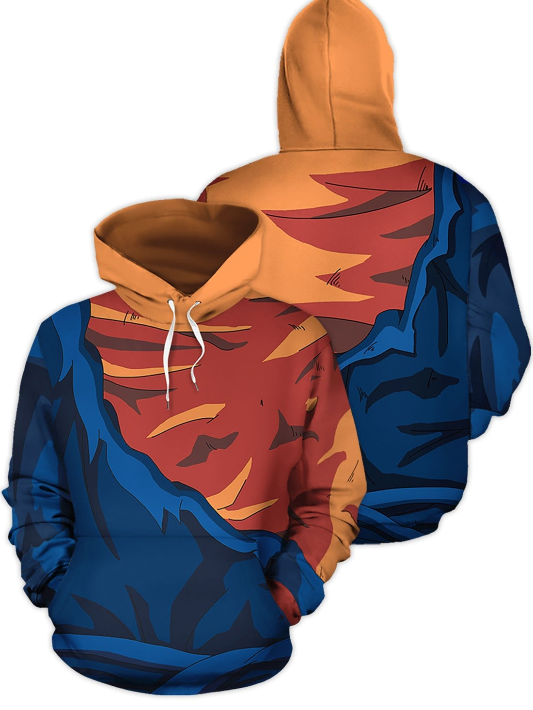 Fandomaniax - Vegetto Unisex Pullover Hoodie