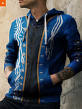 Fandomaniax - Vergil Unisex Zipped Hoodie