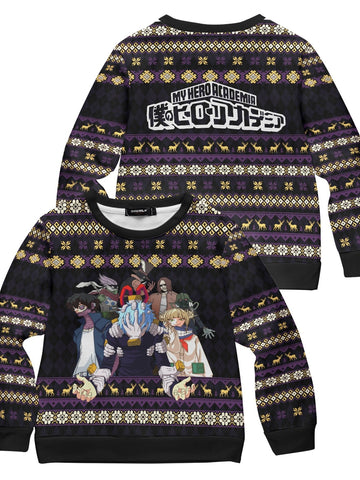 Fandomaniax - Villain Xmas Kids Unisex Wool Sweater