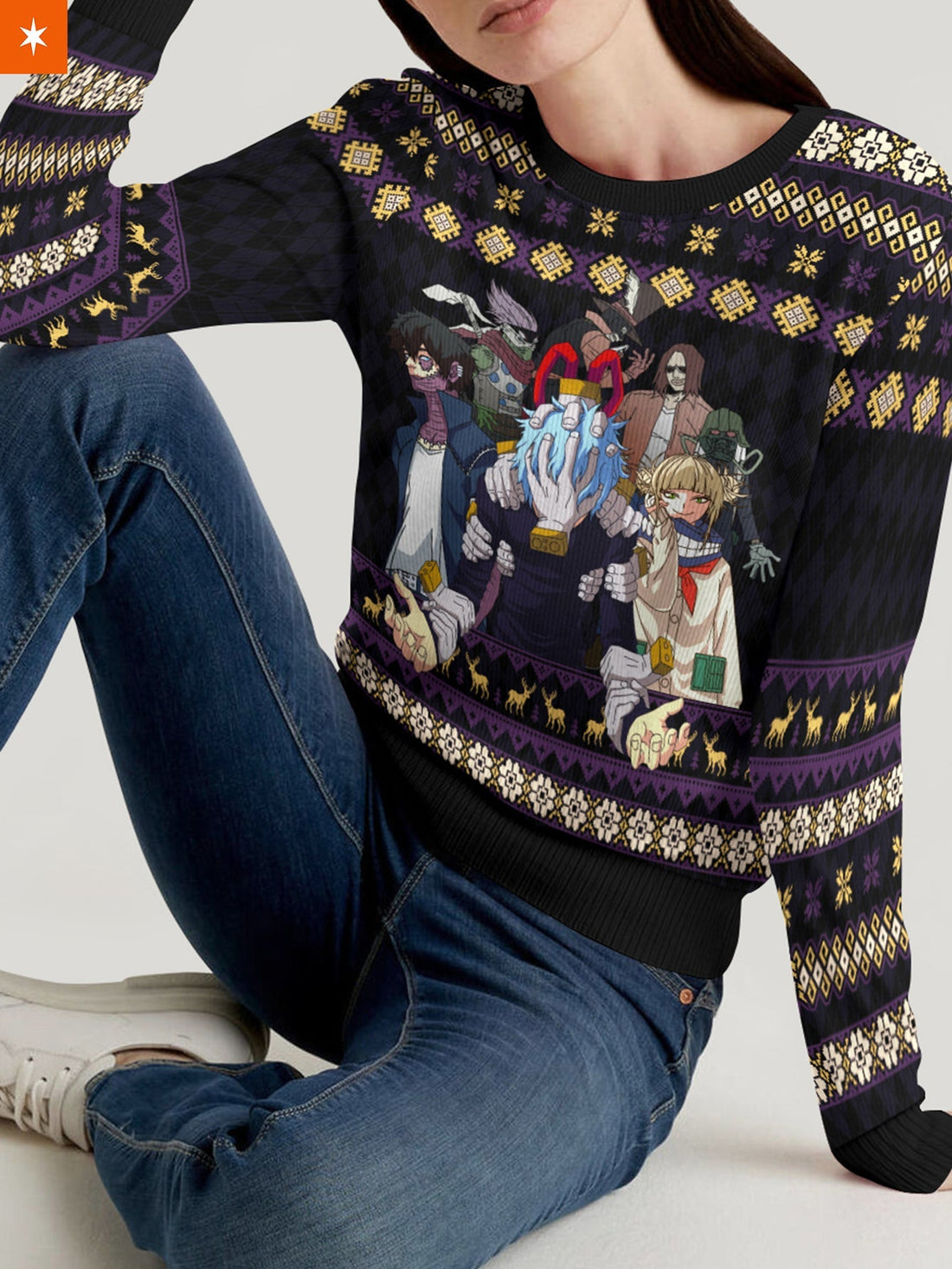 Fandomaniax - Villain Xmas Unisex Wool Sweater