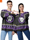 Fandomaniax - Wakanda Christmas Unisex Wool Sweater