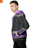 Fandomaniax - Wakanda Christmas Velvet Hoodie