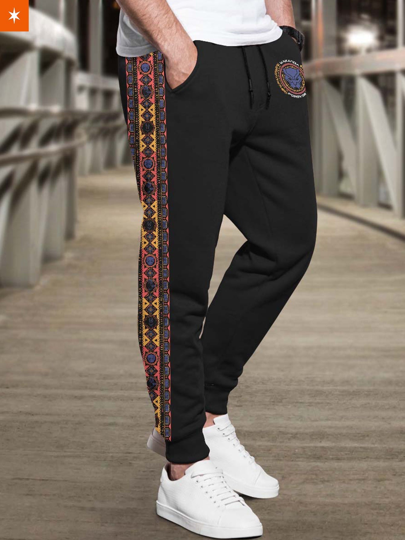 Fandomaniax - Wakanda Fashion Jogger Pants