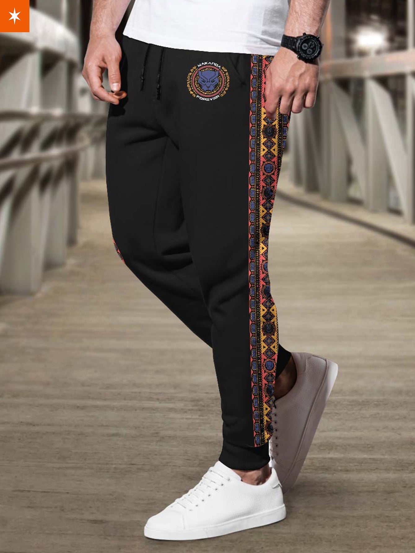 Fandomaniax - Wakanda Fashion Jogger Pants