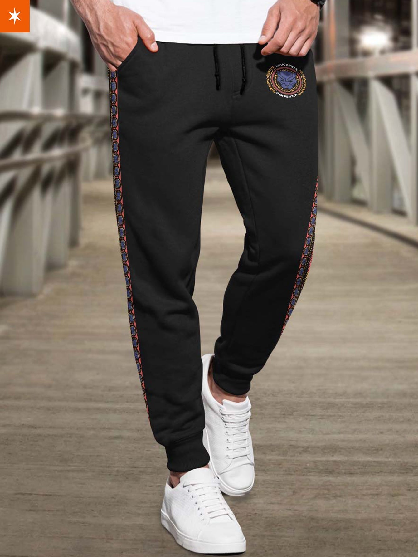 Fandomaniax - Wakanda Fashion Jogger Pants