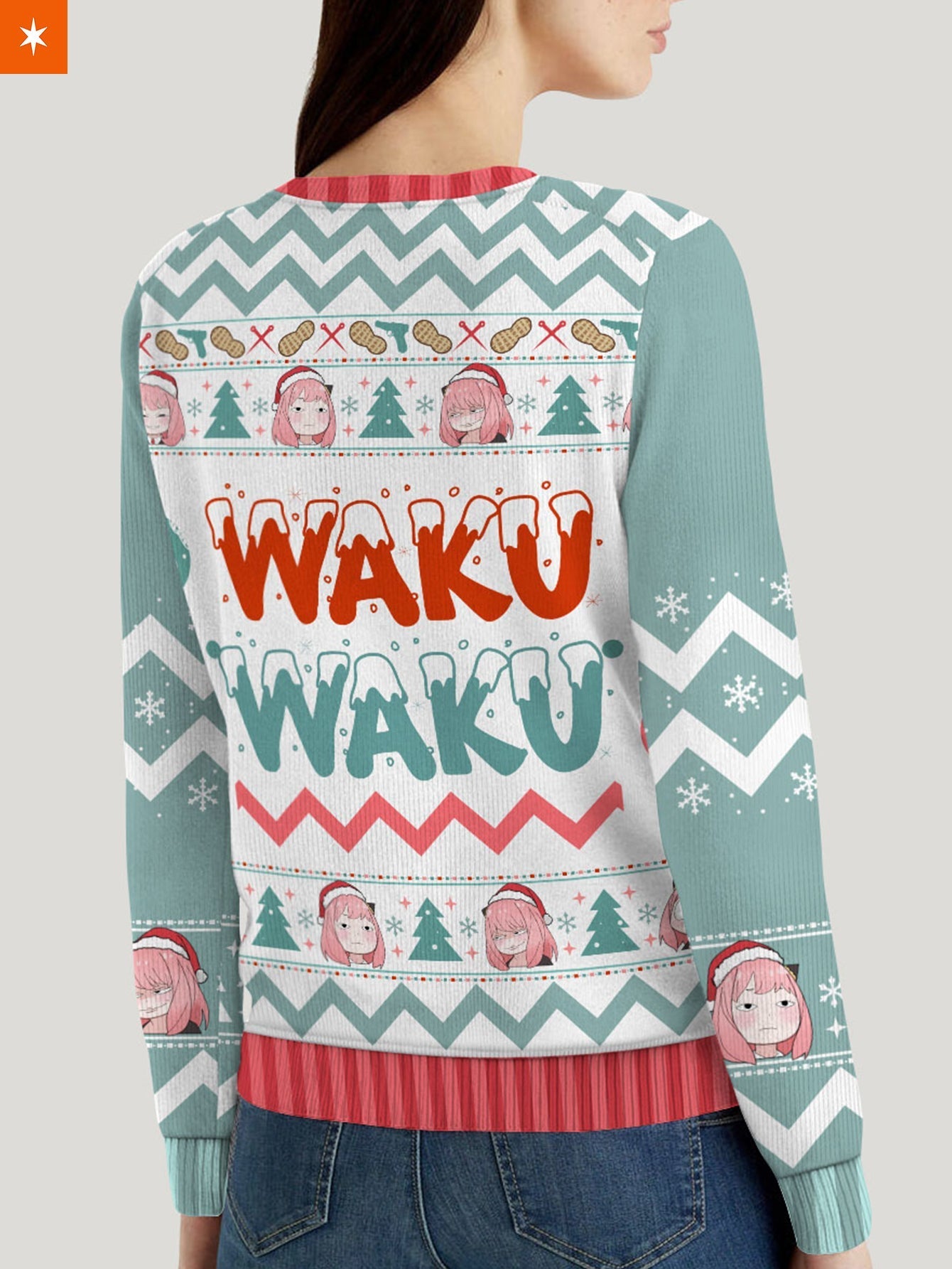 Fandomaniax - [Buy 1 Get 1 SALE] Waku Waku Xmas Unisex Wool Sweater