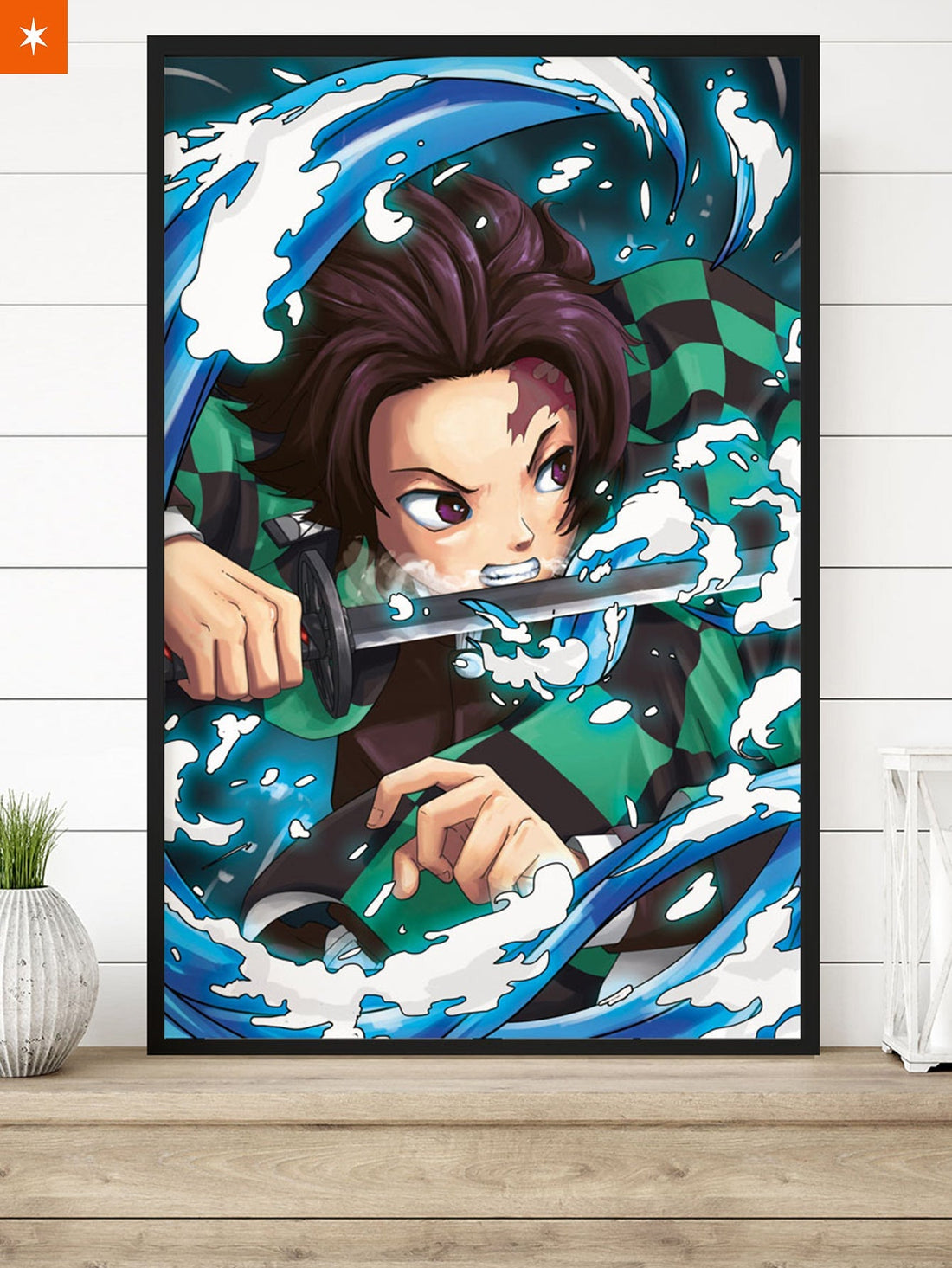 Fandomaniax - Water Breathing 3D Transition Canvas