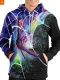 Fandomaniax - Web Slinger Miles - Signed Unisex Pullover Hoodie