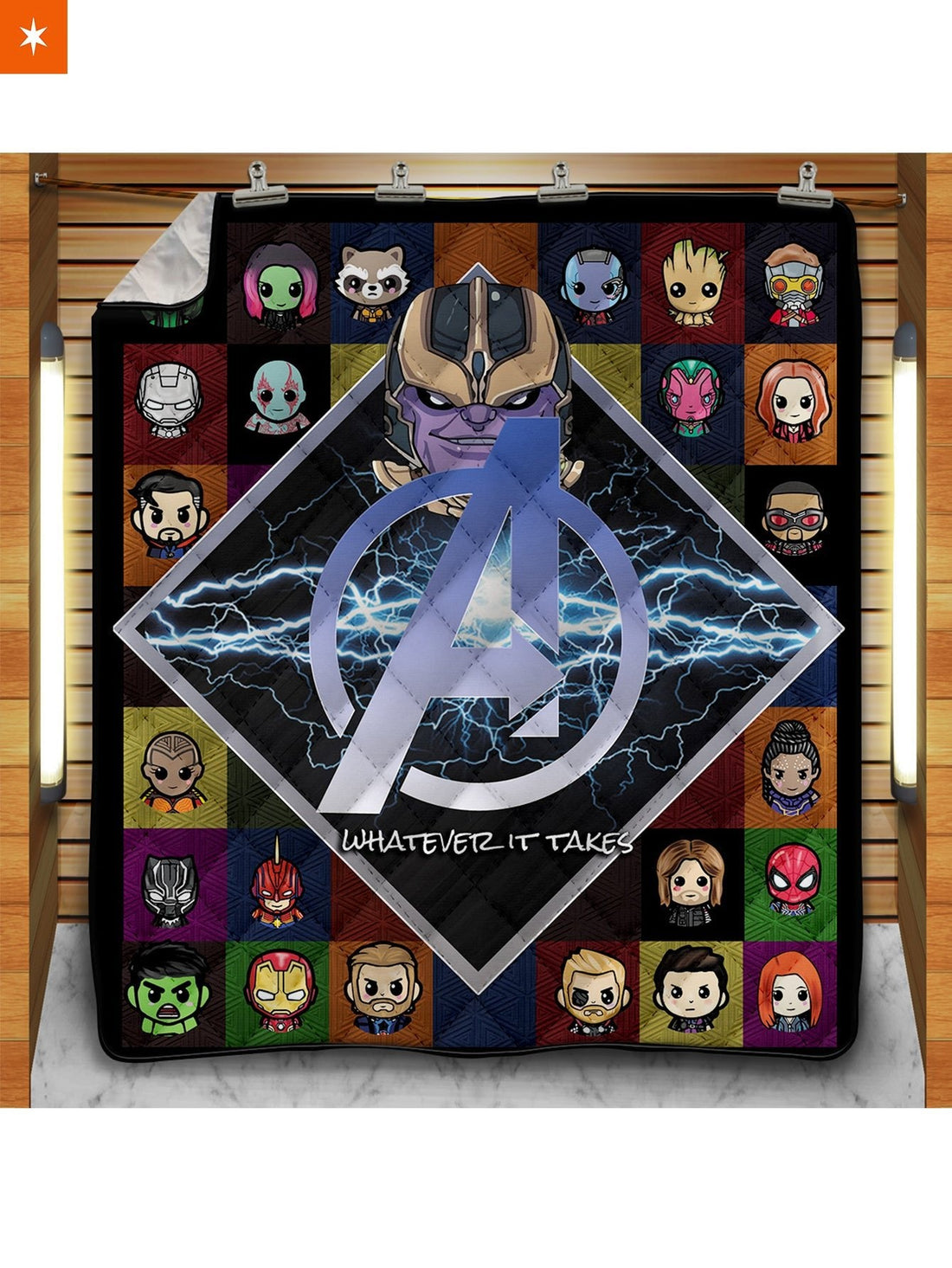 Fandomaniax - Whatever It Takes Quilt Blanket