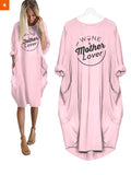 Fandomaniax - Wine Mother Lover Dress