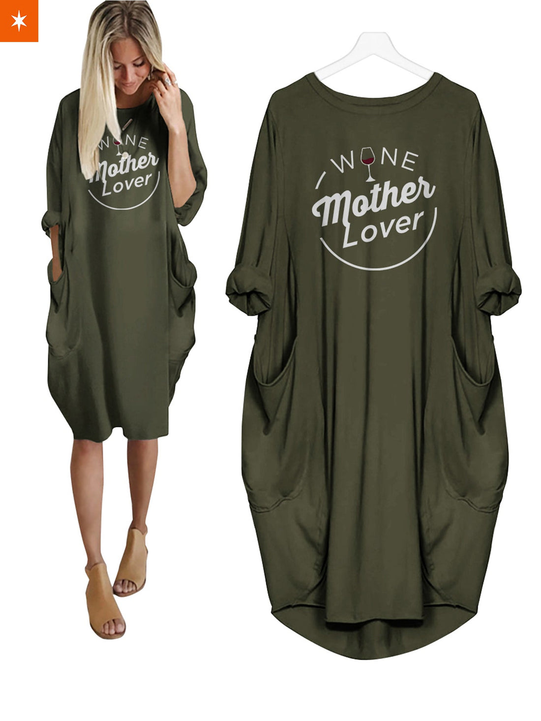 Fandomaniax - Wine Mother Lover Dress