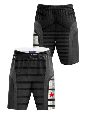 Fandomaniax - Winter Soldier Beach Shorts