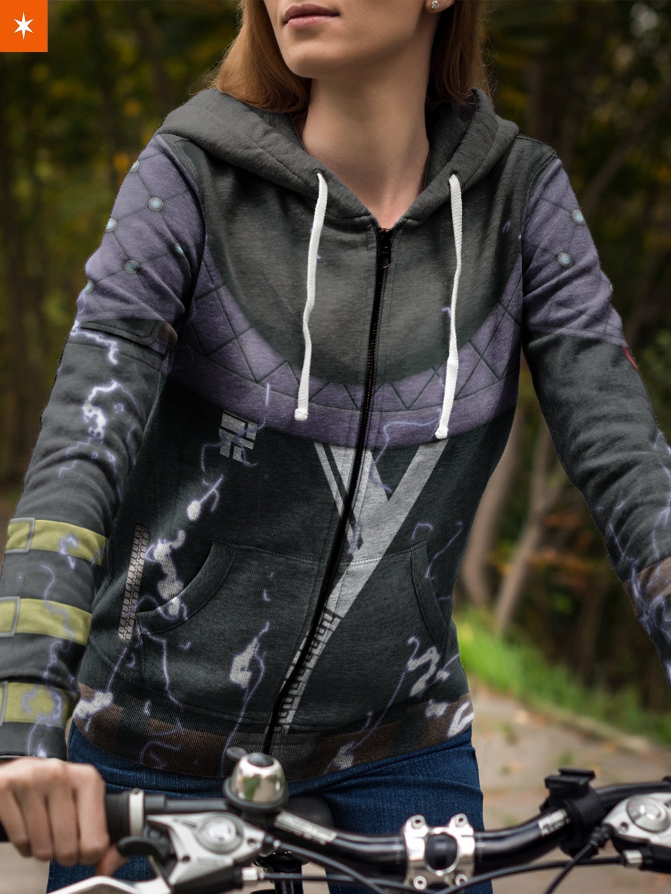 Fandomaniax - Wraith Unisex Zipped Hoodie