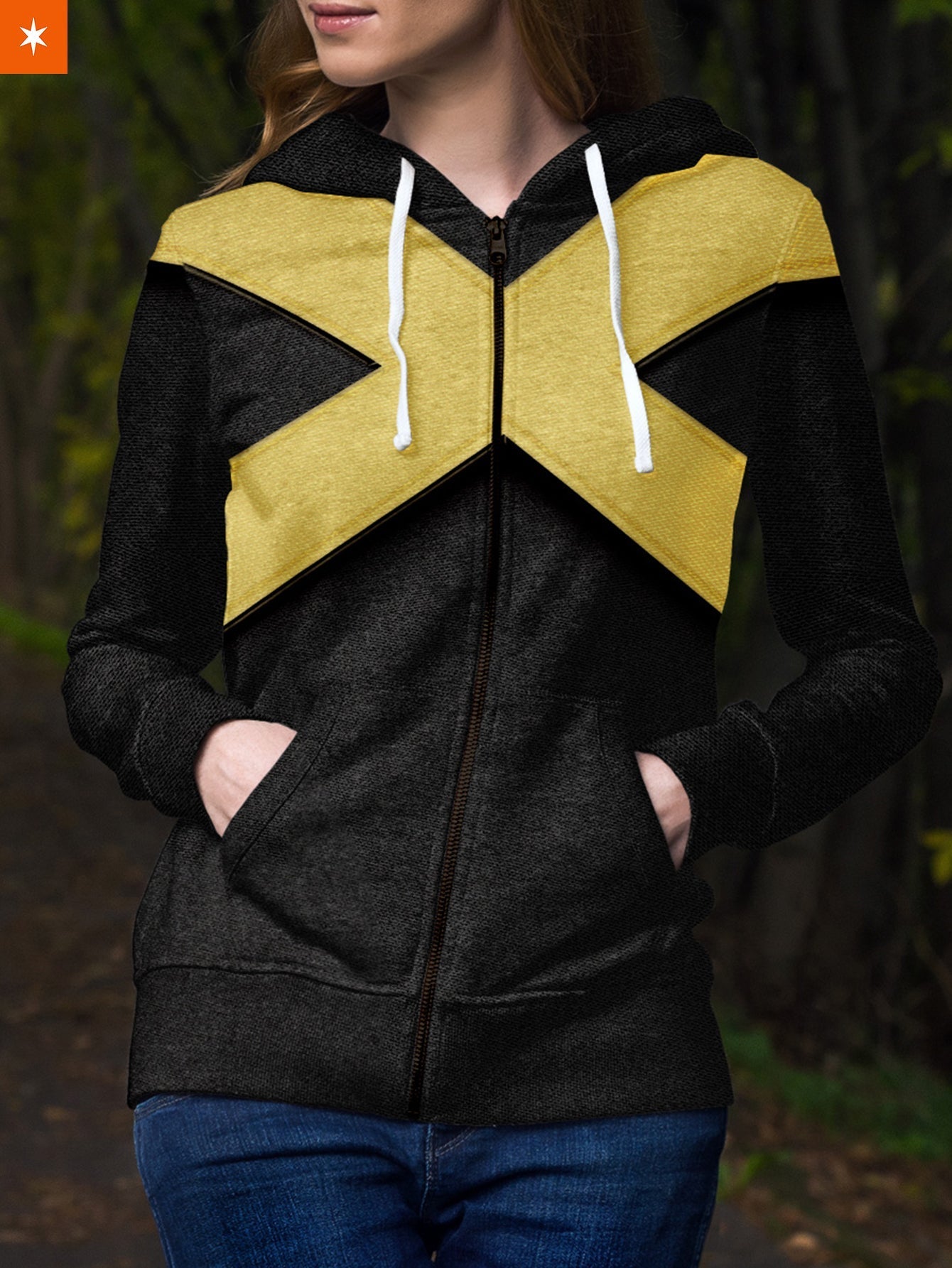 Fandomaniax - X-Men Suit Unisex Zipped Hoodie